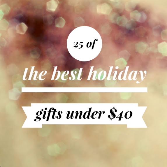 25 cool holidays gifts under $40